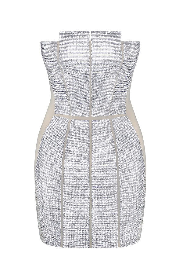 NUÉ - DIVA DRESS CREME CRYSTAL