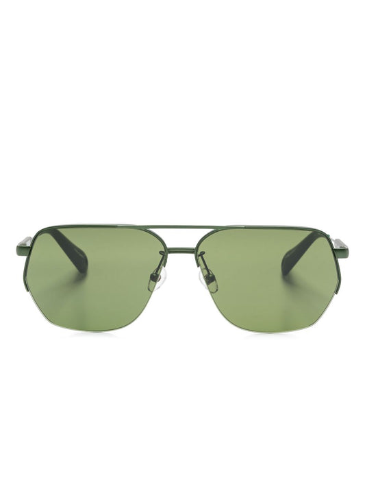 JACQUEMUS - AVIADOR MATT GREEN / GREEN