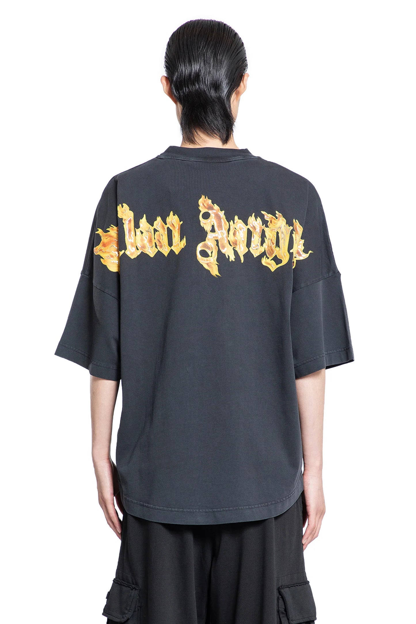 PALM ANGELS - BURNING PALM OVER TEE