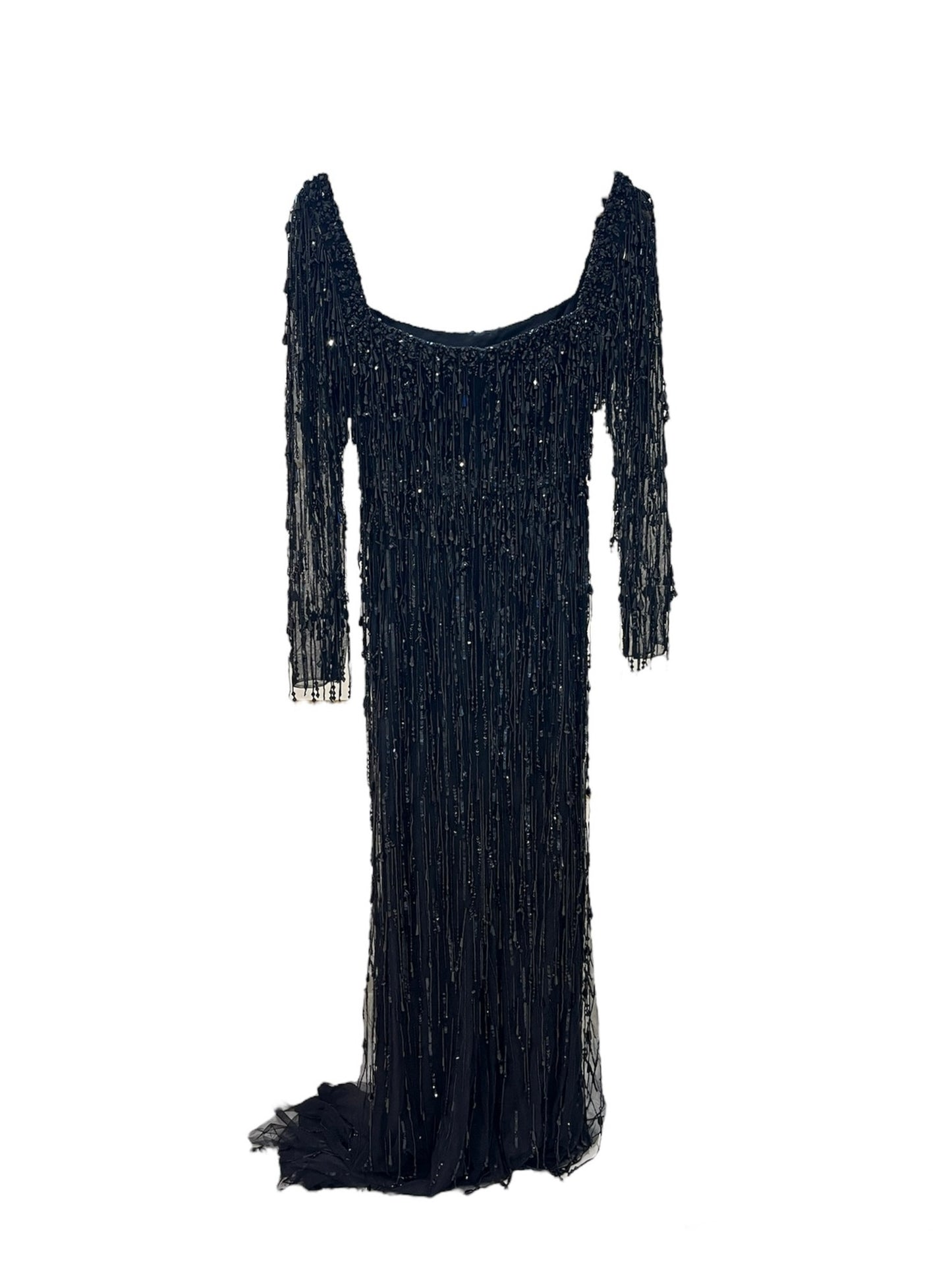 GEORGE HOBEIKA - LONG DRESS BLACK