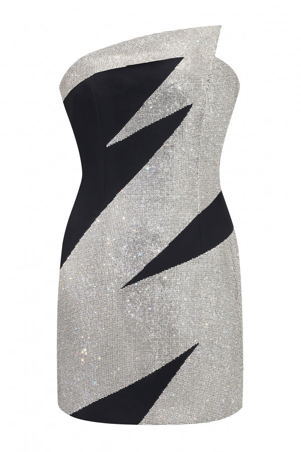 NUÉ - STARLIGHT DRESS BLACK CRYSTAL