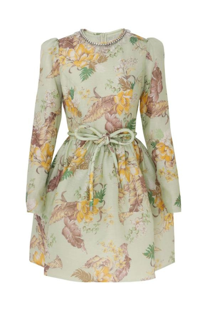 ZIMMERMANN - MATCHER TULIP MINI DRESS