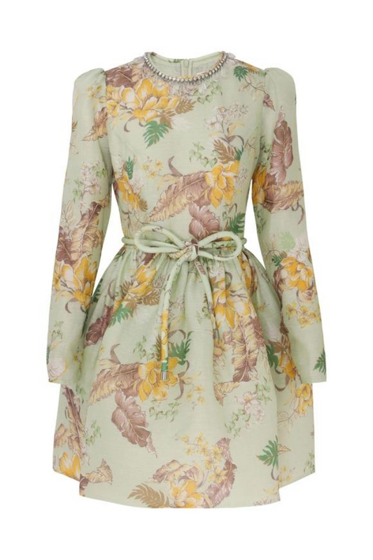 ZIMMERMANN - MATCHER TULIP MINI DRESS