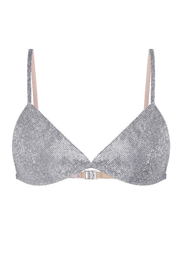 NUÉ - TRIANGLE BRA CRYSTAL