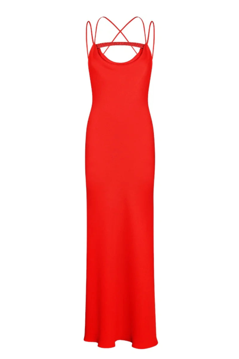 NUÉ - VENUS DRESS RED