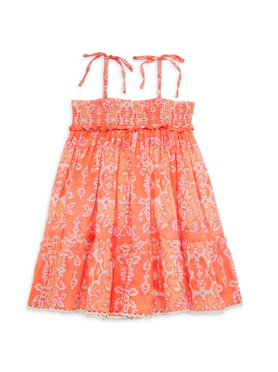 ZIMMERMANN KIDS - RAIE SHIRRED SUNDRESS 5491DSS232