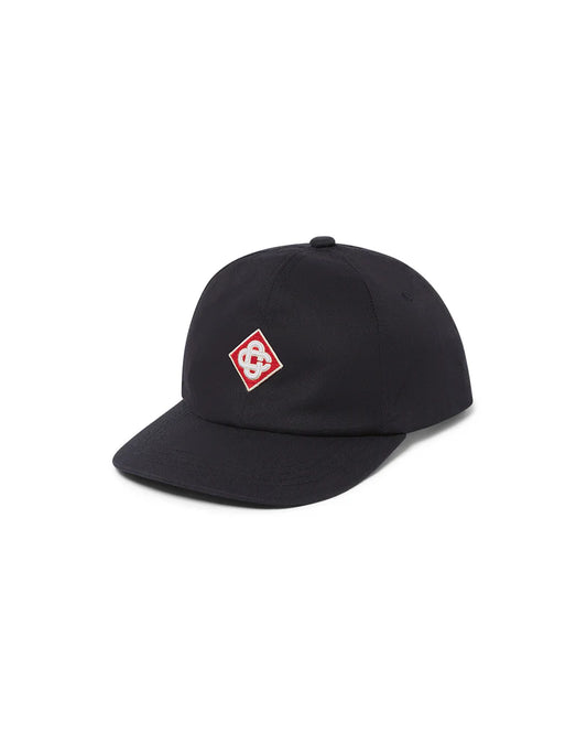 CASABLANCA - DIAMOND LOGO PATCH CAP