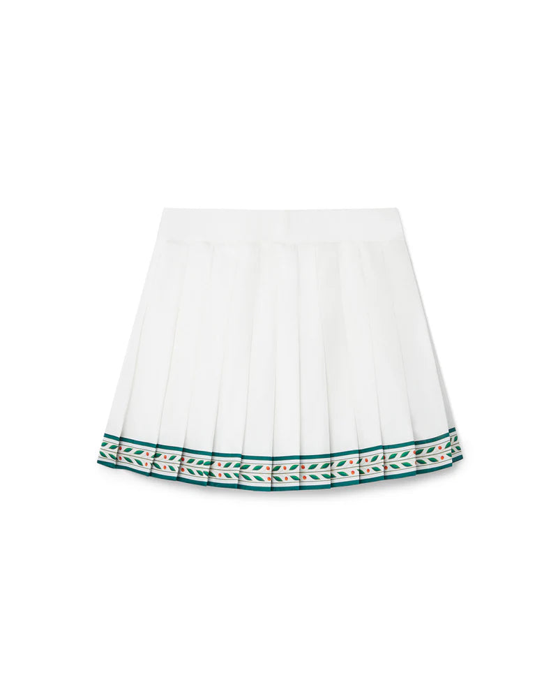 CASABLANCA - PRINTED TENNIS SKIRT