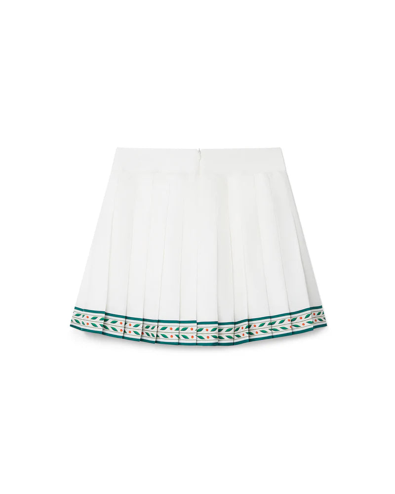 CASABLANCA - PRINTED TENNIS SKIRT