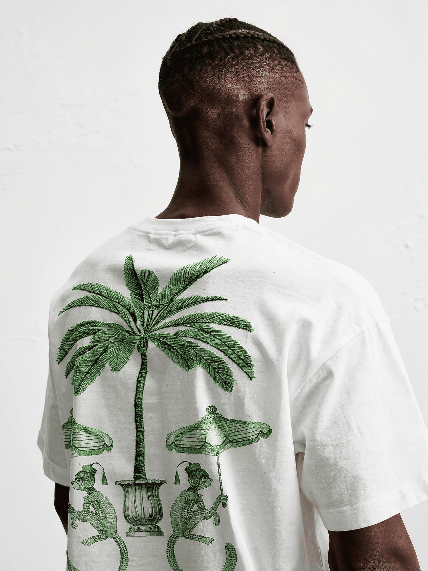 LUIS BISANTI T - SHIRT BLANCA COTE D´AZUR