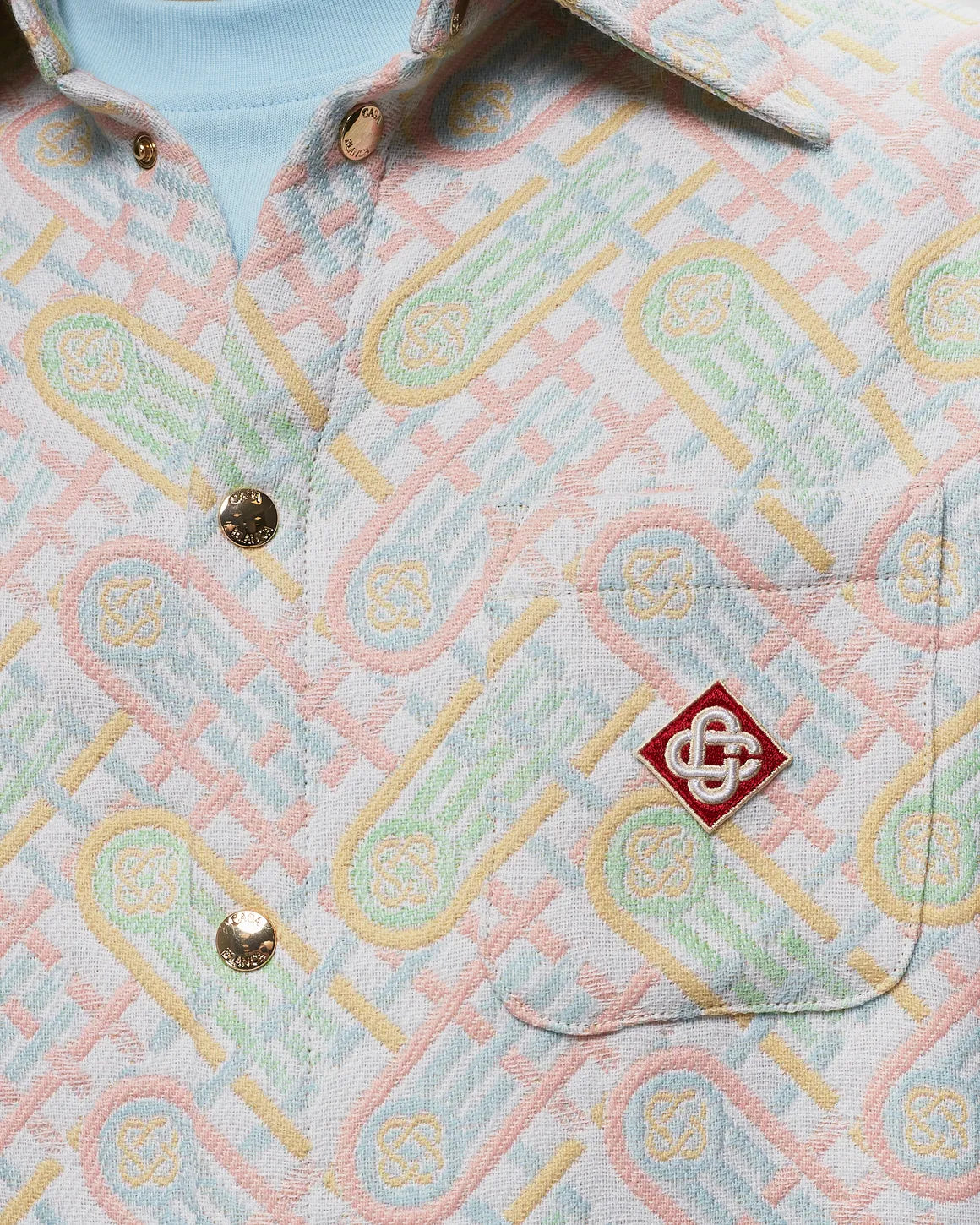 CASABLANCA - JACQUARD SHIRT JACKET