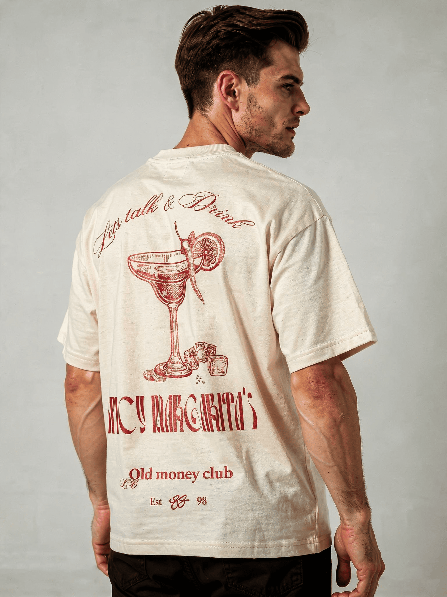 LUIS BISANTI  T-SHIRT  BLANCA SPICY MARGARITA