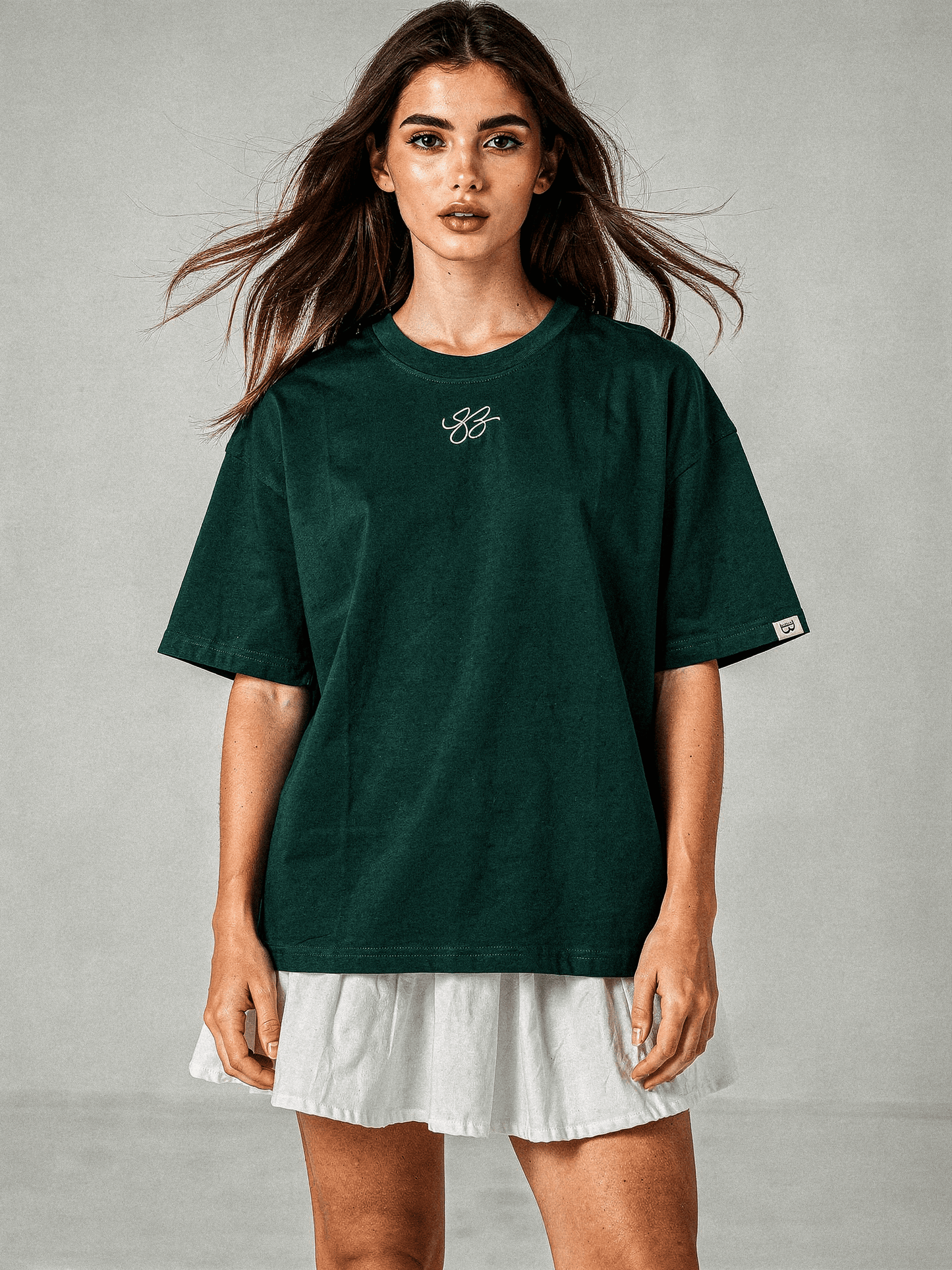 LUIS BISANTI  T-SHIRT VERDE YOUNG RICH & SUCCESSFUL