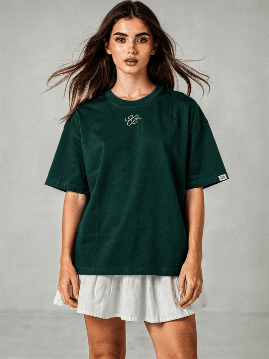 LUIS BISANTI  T-SHIRT VERDE YOUNG RICH & SUCCESSFUL