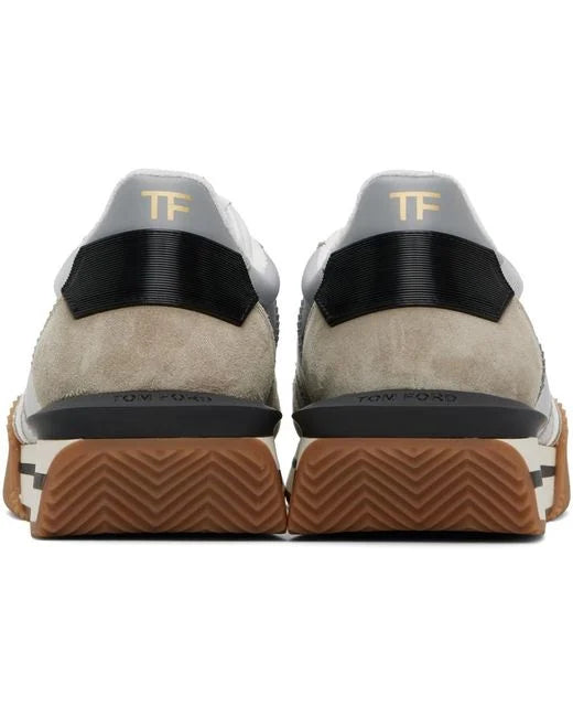 TOM FORD - SUEDE + LYCRA JAMES SNEAKER